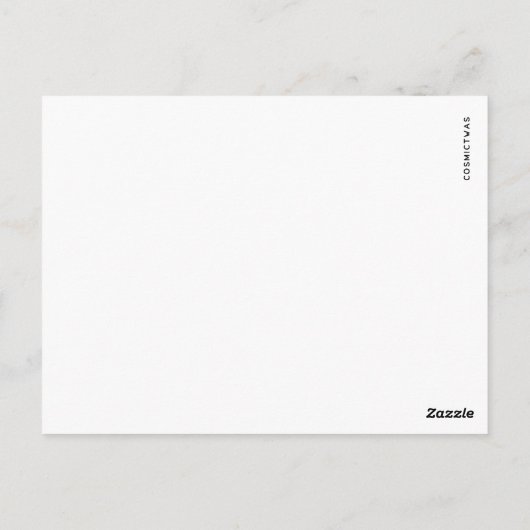 Die Bush Postkarte (Rückseite)