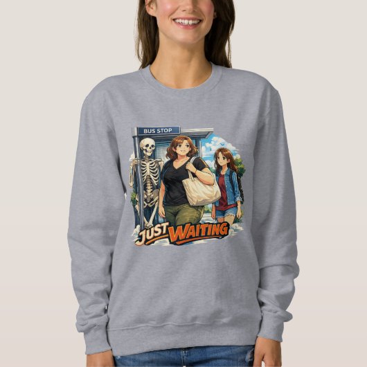 Die Bushaltestelle Sweatshirt (Vorderseite)