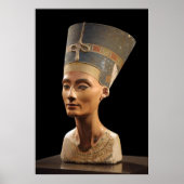 Die Büste der Königin Nefertiti Poster (Vorne)