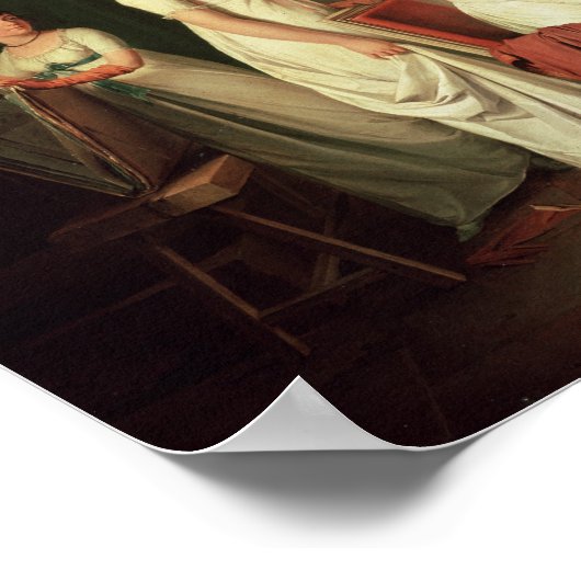 Die Büste von Pierre Marquis de Poster (Ecke)