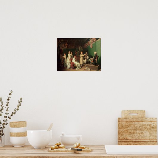 Die Büste von Pierre Marquis de Poster (Küche)