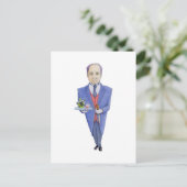 Die Butler-Postkarte Postkarte (Stehend Vorderseite)
