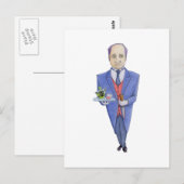 Die Butler-Postkarte Postkarte (Vorne/Hinten)