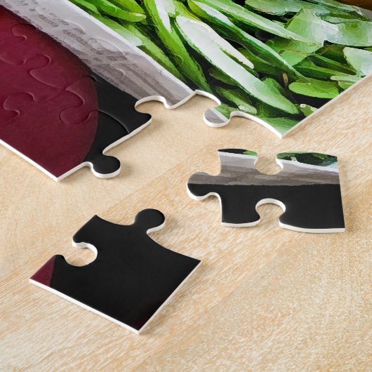 Die Butterbohne-Dame Puzzle (Seite)