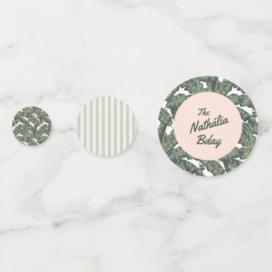 Die Cabanas Konfetti (Vorderseiten)