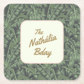 Die Cabanas Rechteckiger Pappuntersetzer (Vorderseite)