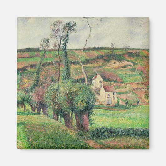 Die Cabbage-Pisten, Pontoise, 1882 Magnet (Vorne)