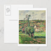 Die Cabbage-Pisten, Pontoise, 1882 Postkarte (Vorne/Hinten)
