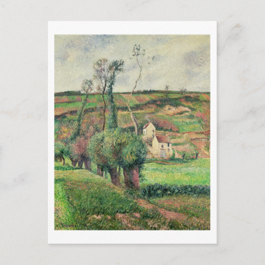 Die Cabbage-Pisten, Pontoise, 1882 Postkarte (Vorderseite)