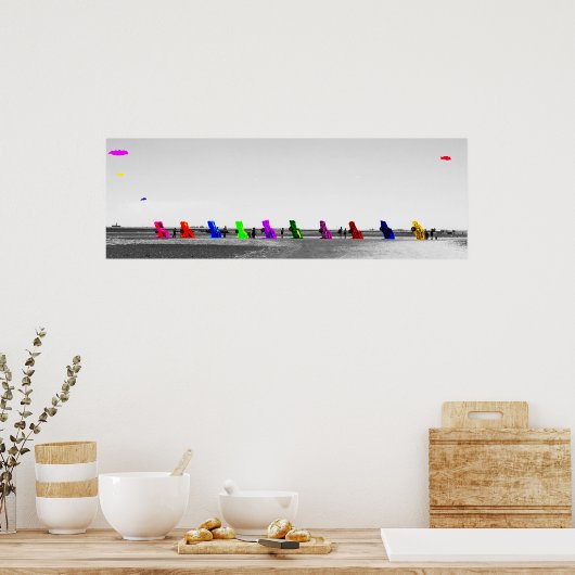 Die Cadillac Ranch Poster (Küche)