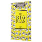 Die Cadstudios Der Große Plan Gelb Klemmbrett (Links)