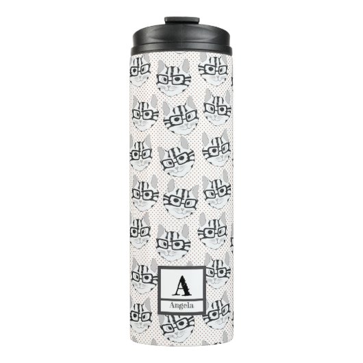 Die Cadstudios White Thermosbecher (Vorderseite)