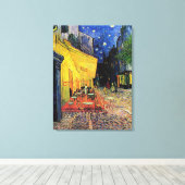 die café terrasse auf dem platz...Vincent van Gogh Leinwanddruck (Insitu (Holzboden))