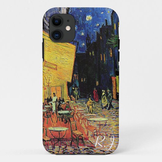 Die Cafeteria-Terrasse auf dem Platz du forum, Arl Case-Mate iPhone Hülle (Rückseite)