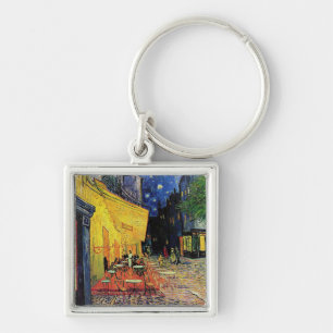 Die Cafeteria-Terrasse auf dem Platz du forum, Arl Schlüsselanhänger