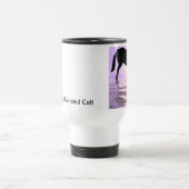 Die Caffeinated Colt-Reise-Tasse Reisebecher (Mittel)