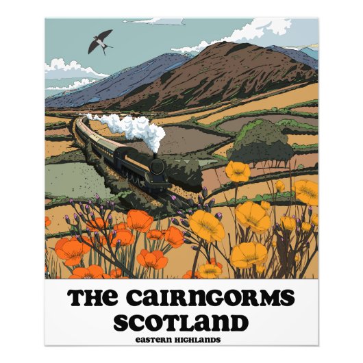 Die Cairngorms Schottland Fotodruck (Vorne)