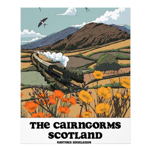 Die Cairngorms Schottland Fotodruck (Vorne)
