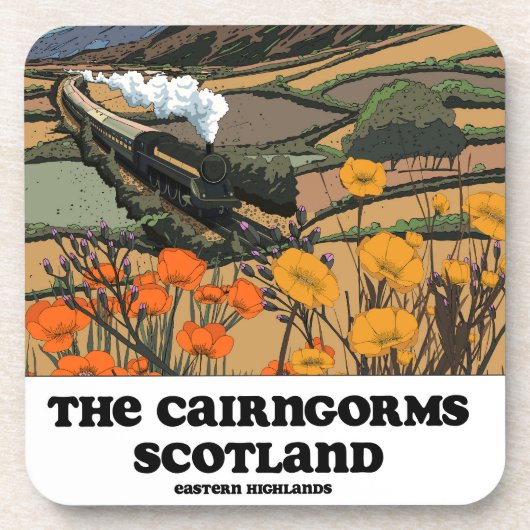 Die Cairngorms Schottland Getränkeuntersetzer (Vorderseite)