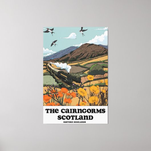 Die Cairngorms Schottland Leinwanddruck (Vorderseite)