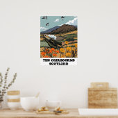 Die Cairngorms Schottland  Poster (Küche)