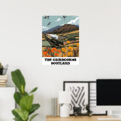 Die Cairngorms Schottland  Poster (Heimbüro)