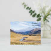 Die Cairngorms Sonnige Landschaft Postkarte (Stehend Vorderseite)