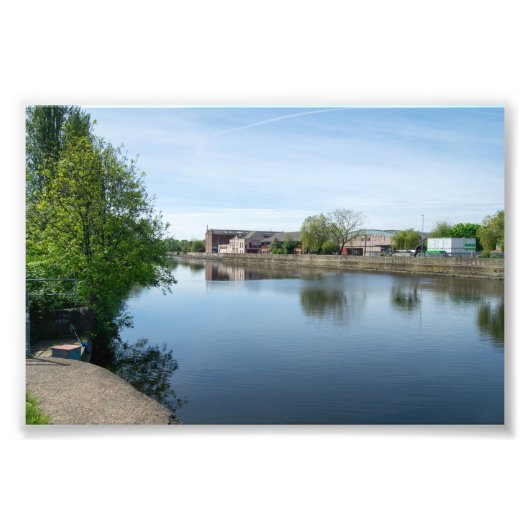 Die Calder & Hebble Navigation, Wakefield Fotodruck (Vorne)
