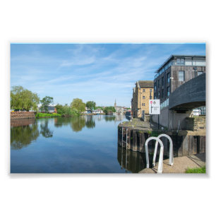 Die Calder & Hebble Navigation, Wakefield Fotodruck