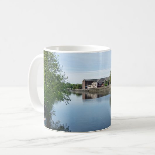 Die Calder & Hebble Navigation, Wakefield Kaffeetasse (Vorderseite Links)