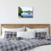 Die Calder & Hebble Navigation, Wakefield Leinwanddruck (Insitu (Schlafzimmer))