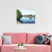 Die Calder & Hebble Navigation, Wakefield Leinwanddruck (Insitu (Wohnzimmer))