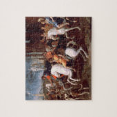 Die Calydonian Eber-Jagd, 1637-38 Puzzle (Vertikal)