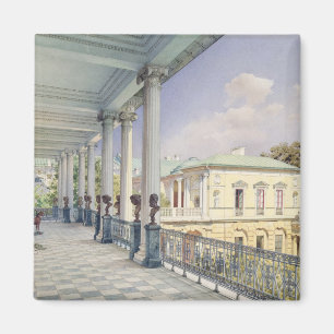 Die Cameron-Galerie bei Tsarskoye Selo, 1859 Magnet