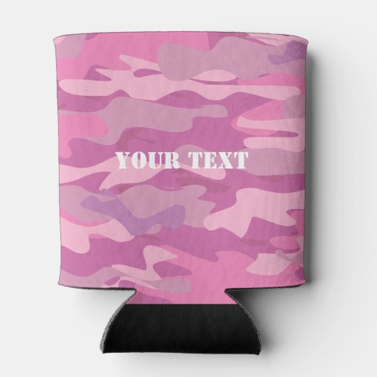 Die Camouflage der Girly-Roink-Army kann kälter we Dosenkühler (Rückseite)