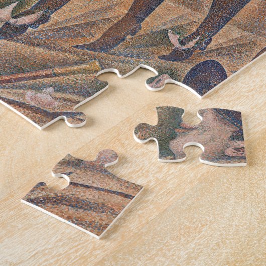 Die Can-can Seurat Neo Impressionist Pointillist Puzzle (Seite)