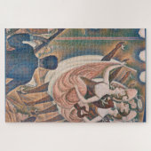 Die Can-can Seurat Neo Impressionist Pointillist Puzzle (Horizontal)