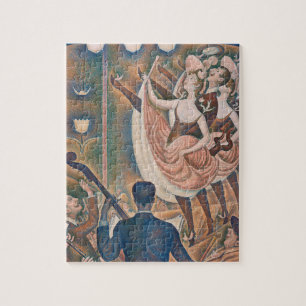 Die Can-can Seurat Neo Impressionist Pointillist Puzzle