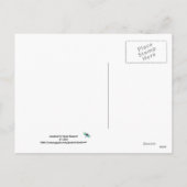 Die Candy Cane Postkarte (Rückseite)