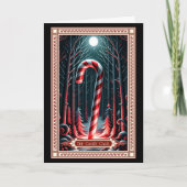Die Candy Cane Tarot Card Karte (Vorderseite)