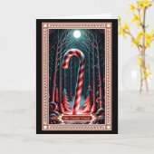 Die Candy Cane Tarot Card Karte (Gelbe Blume)