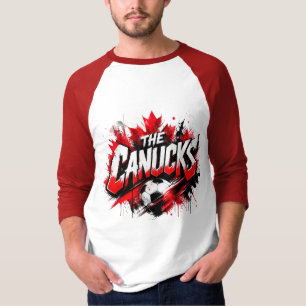 die Canucks - Spitzname der kanadischen Nationalma T-Shirt