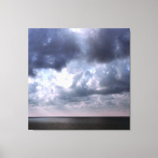 Die Canvas am Ende Leinwanddruck (Vorderseite)