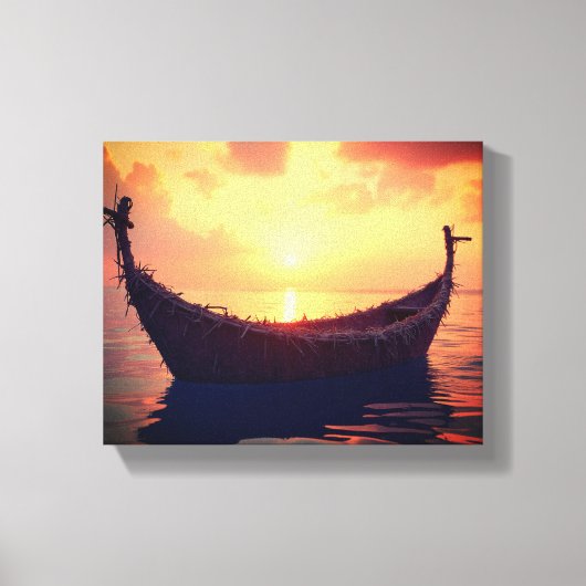 Die Canvas am Meer Leinwanddruck (Vorderseite)