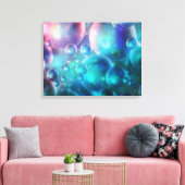 Die Canvas im Empyrean-Stream Leinwanddruck (Insitu (Wohnzimmer))