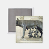 Die Capitoline She-Wolf Magnet (Vorderseite/Rückseite)