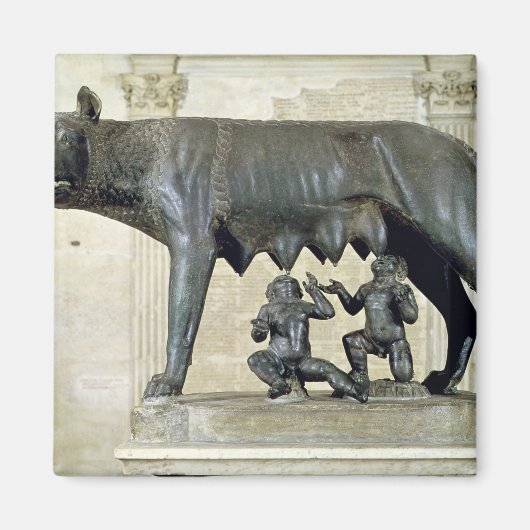 Die Capitoline She-Wolf Magnet (Vorne)
