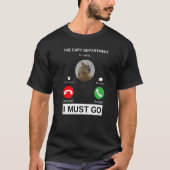Die Capybara-Abteilung ruft Capy Pulup auf T-Shirt (Vorderseite)