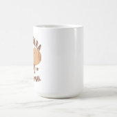 Die Capybara ist mein Geiststier Kaffeetasse (Mittel)