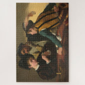 Die Cardsharps (1594) von Caravaggio Puzzle (Vertikal)